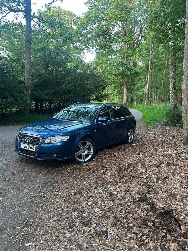 Blå Begagnad 2007 Audi A4 Comfort Kombi | 69 000 kr (Dyr) - Bild 1/4