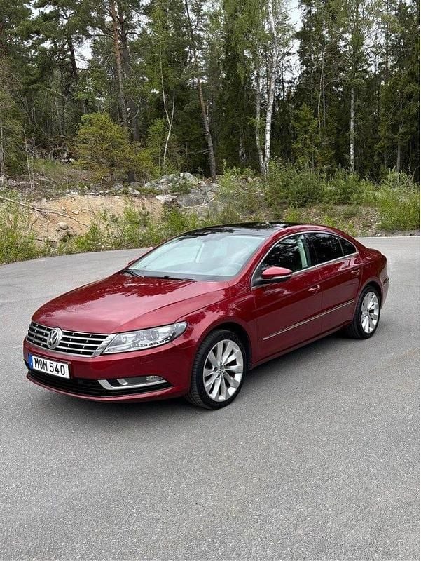 Begagnad VW CC 160 HK (117 kW) 2013 Röd Sedan