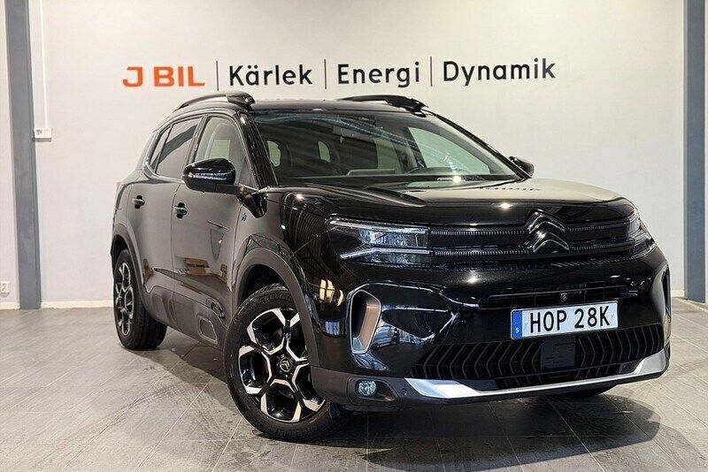 Svart Begagnad 2022 Citroën C5 Aircross Exclusive SUV | 299 800 kr (Bra pris) - Bild 1/4