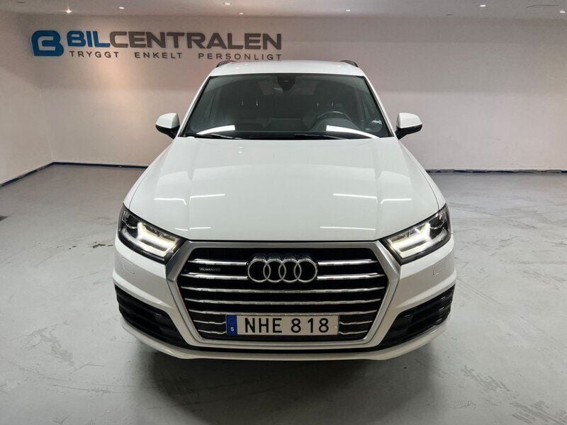 Begagnad Audi Q7 S-Line 218 HK (160 kW) 2017 Vit SUV