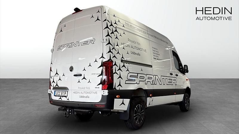 Ny Mercedes Sprinter 190 HK (139 kW) 2025 Vit Van