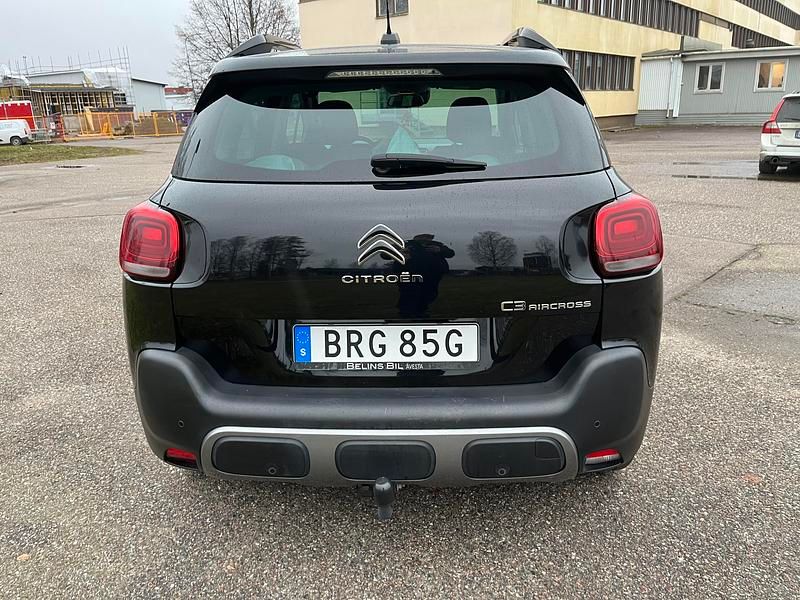 Begagnad Citroën C3 Aircross PureTech 132 HK (97 kW) 2019 Svart SUV