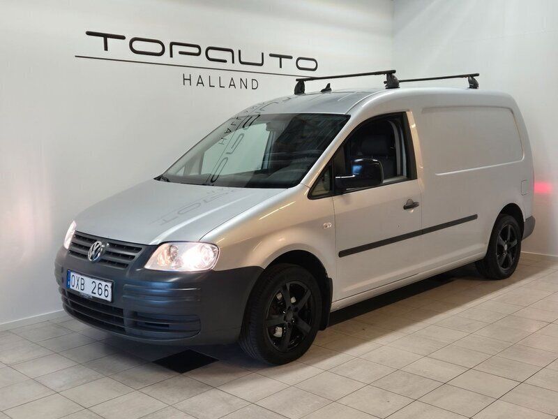 Silver Begagnad 2010 VW Caddy Maxi Minibuss | 59 900 kr (Marknadspris) - Bild 1/4