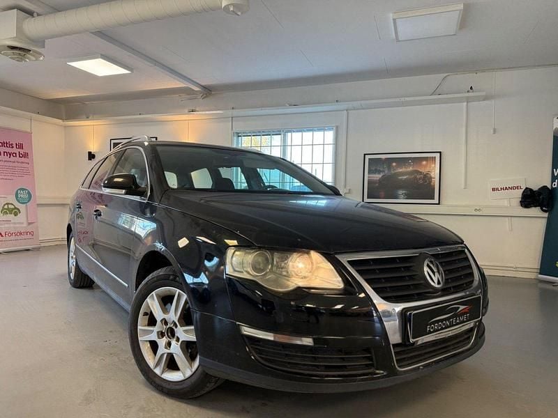 Svart Begagnad 2009 VW Passat Sportline Kombi | 39 500 kr (Lite dyr) - Bild 1/4