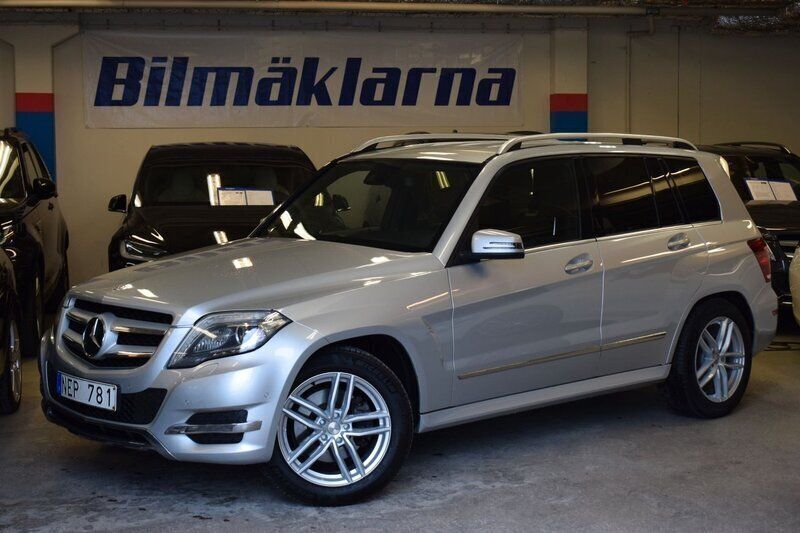 Silver Begagnad 2012 Mercedes GLK220 SUV | 179 000 kr (Lite dyr) - Bild 1/4