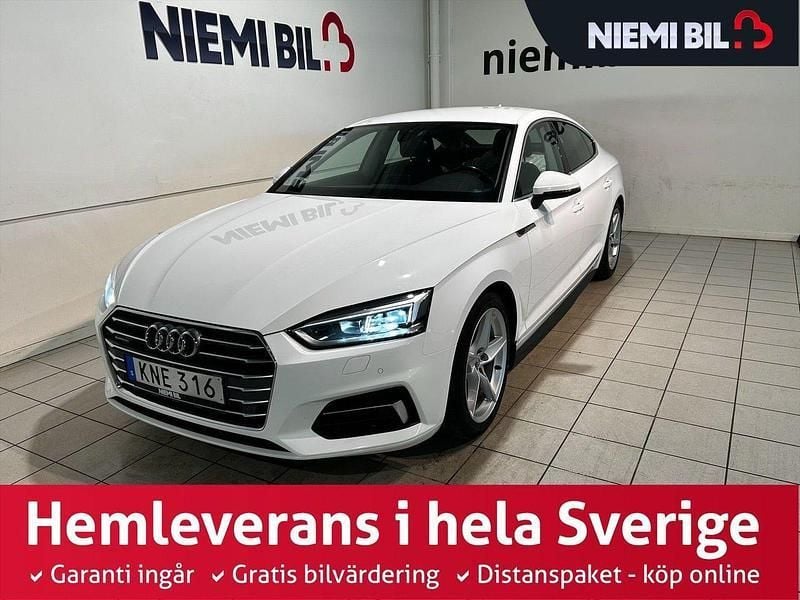 Vit Begagnad 2017 Audi A5 Sportback Halvkombi | 269 900 kr (Dyr) - Bild 1/3