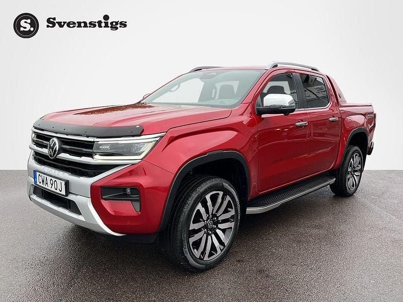 Röd (deep red metallic) Ny 2025 VW Amarok Aventura Pickup | 799 000 kr (Marknadspris) - Bild 1/4