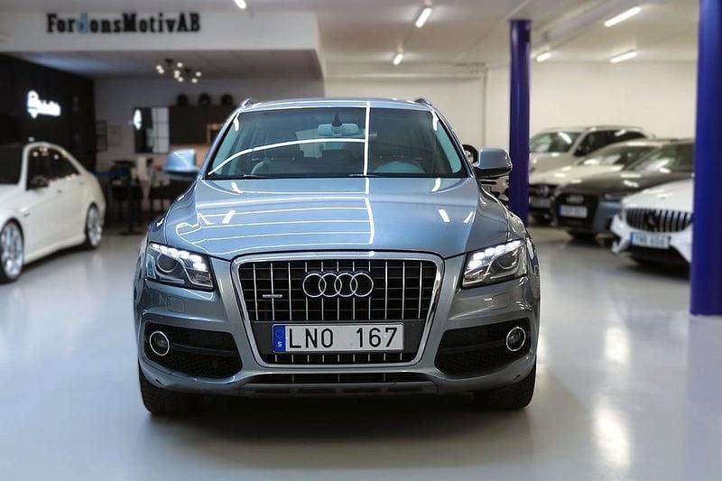 Begagnad Audi Q5 S-Line 170 HK (125 kW) 2011 Grå SUV