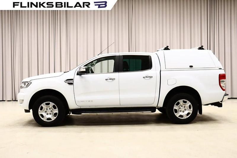 Vit Begagnad 2018 Ford Ranger Limited Pickup | 219 875 kr (Bra pris) - Bild 1/4