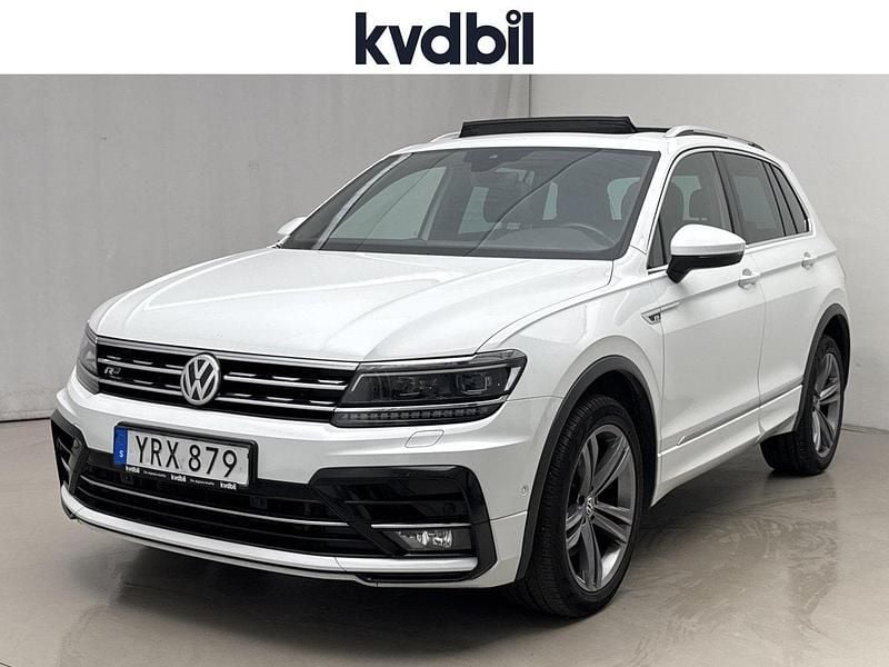 Vit Begagnad 2018 VW Tiguan SUV | 259 900 kr (Lite dyr) - Bild 1/3