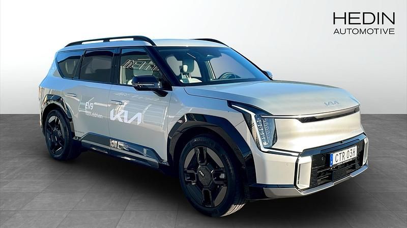 Ny Kia EV9 GT-Line 283 kW (385 HK) 2025 Grå (silver) SUV