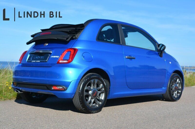 Blå Begagnad 2020 Fiat 500C Sport Cab | 139 900 kr (Marknadspris) - Bild 1/3