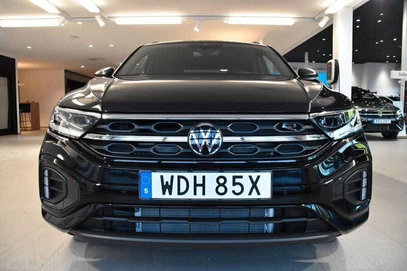 Begagnad VW T-Roc R-line 191 HK (140 kW) 2024 Svart SUV