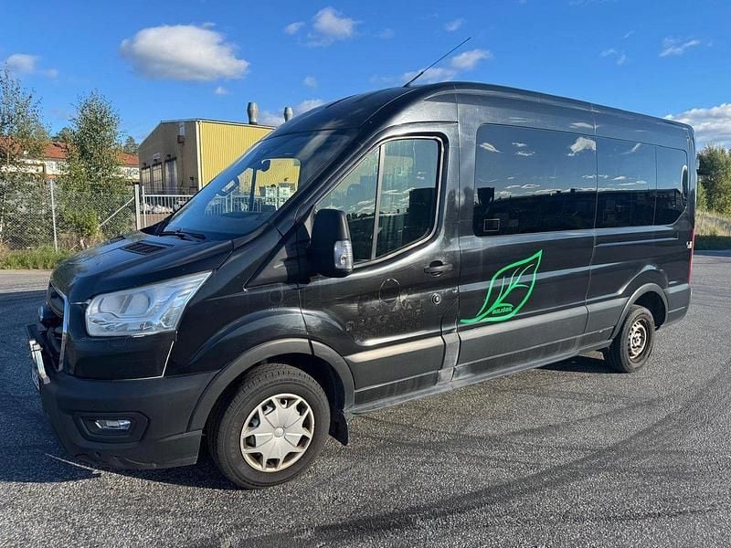 Svart Begagnad 2021 Ford Transit Kombi | 169 000 kr - Bild 1/4