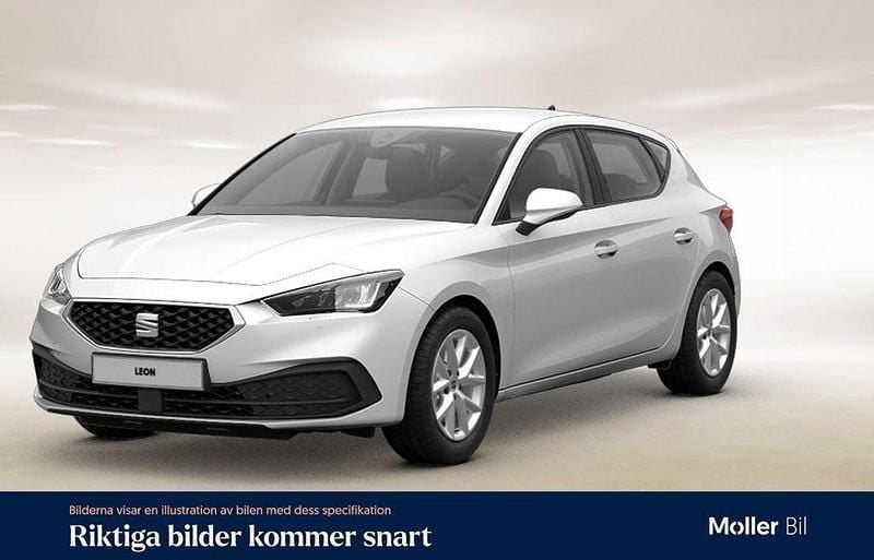 Vit (candy white) Begagnad 2022 Seat Leon Style Halvkombi | 189 900 kr (Marknadspris) - Bild 1/4