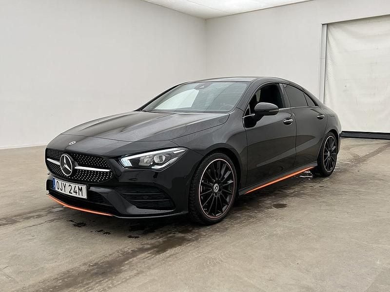 Begagnad Mercedes CLA200 AMG 163 HK (119 kW) 2021 Svart Sedan
