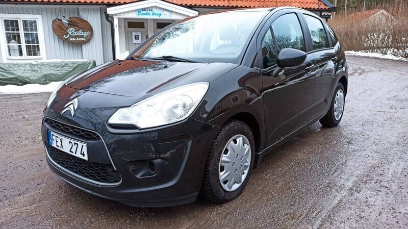 Svart Begagnad 2012 Citroën C3 Halvkombi | 44 900 kr (Bra pris) - Bild 1/4