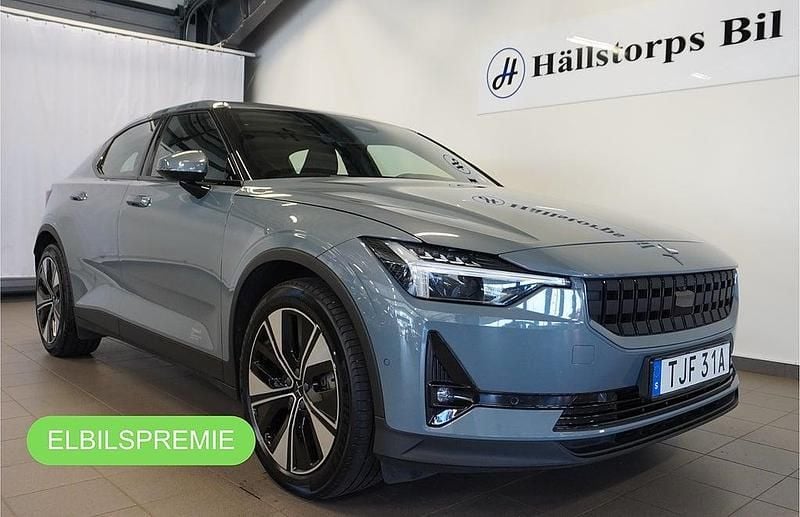 Grå Begagnad 2023 Polestar 2 Long Range Single Motor Halvkombi | 349 900 kr (Marknadspris) - Bild 1/4