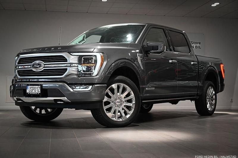 Grå Begagnad 2023 Ford F-150 Limited Pickup | 999 988 kr - Bild 1/4