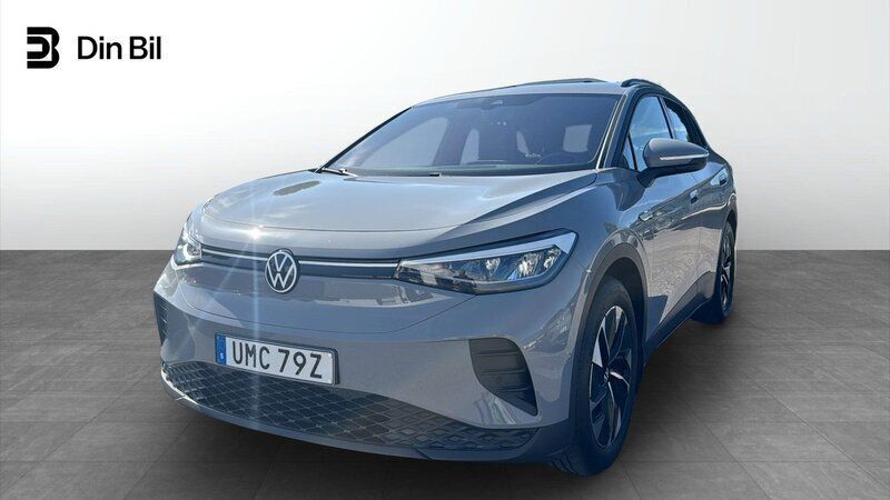 Grå Begagnad 2022 VW ID.4 Pro Performance SUV | 309 900 kr (Superpris) - Bild 1/4