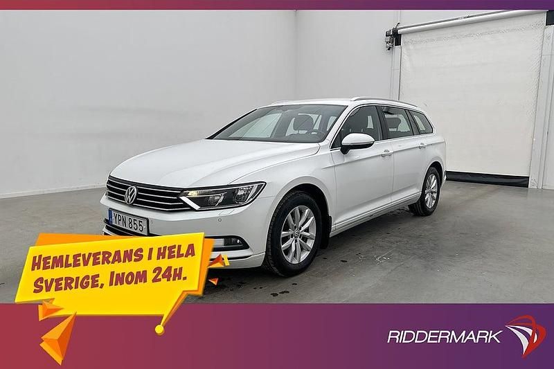 Begagnad VW Passat 150 HK (110 kW) 2018 Vit Kombi