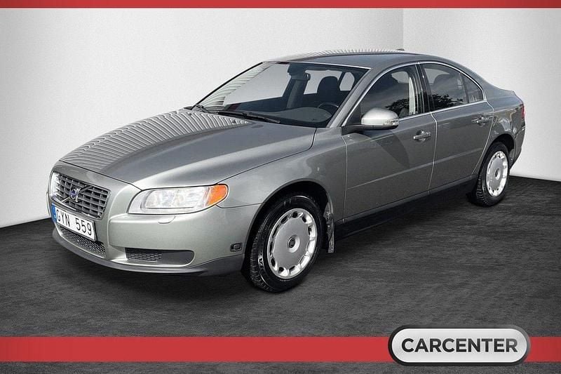 Ljusgrön (grön) Begagnad 2008 Volvo S80 Kinetic Sedan | 69 500 kr - Bild 1/4