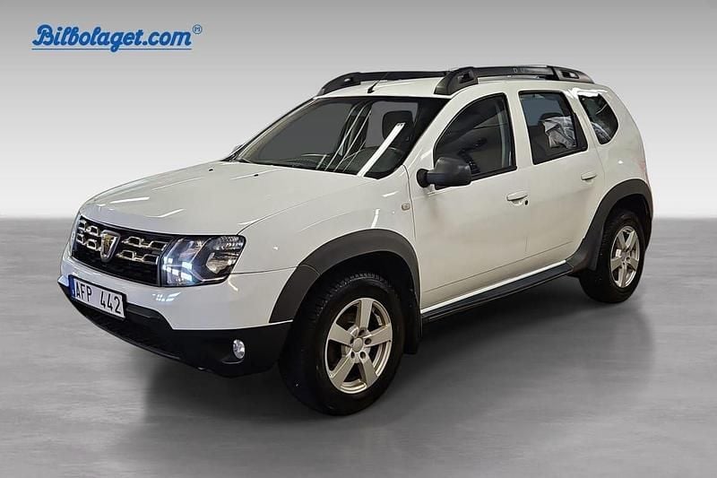 Vit Begagnad 2014 Dacia Duster Lauréate SUV | 89 000 kr (Bra pris) - Bild 1/4