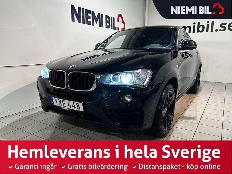 Svart Begagnad 2017 BMW X4 SUV | 259 900 kr (Marknadspris) - Bild 1/3