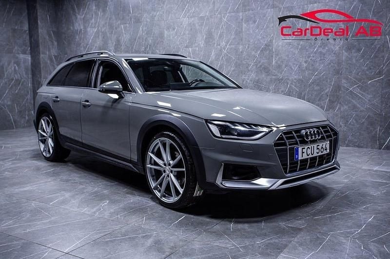 Grå Begagnad 2021 Audi A4 Allroad Proline Kombi | 264 800 kr (Marknadspris) - Bild 1/4