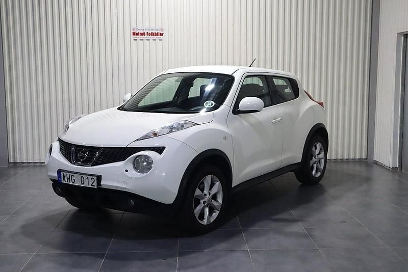 Vit Begagnad 2013 Nissan Juke SUV | 79 900 kr (Bra pris) - Bild 1/4