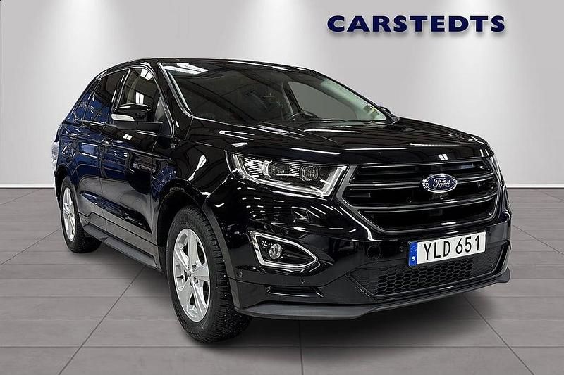 Svart Begagnad 2016 Ford Edge Sport SUV | 229 900 kr (Lite dyr) - Bild 1/4