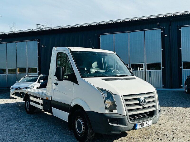 Vit Begagnad 2009 VW Crafter Van | 169 900 kr - Bild 1/4