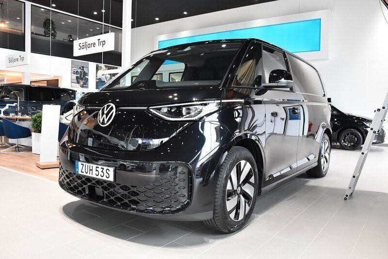 Svart Ny 2024 VW ID. Buzz SE Van | 688 563 kr (Superpris) - Bild 1/4