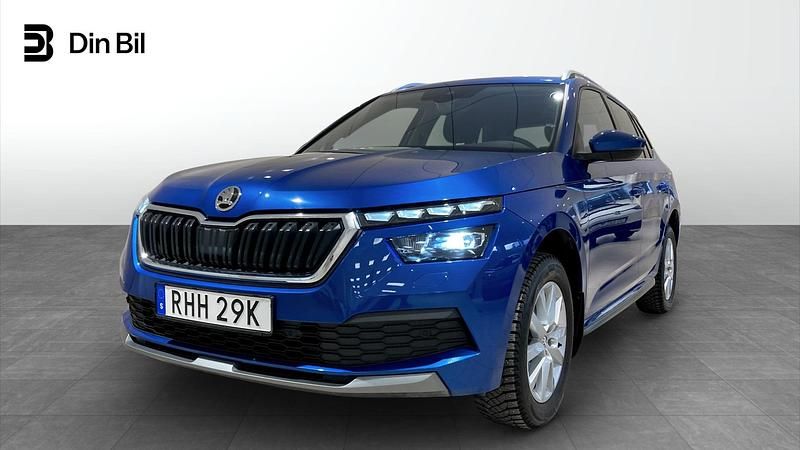Blå Begagnad 2023 Skoda Kamiq Style SUV | 239 900 kr (Lite dyr) - Bild 1/4