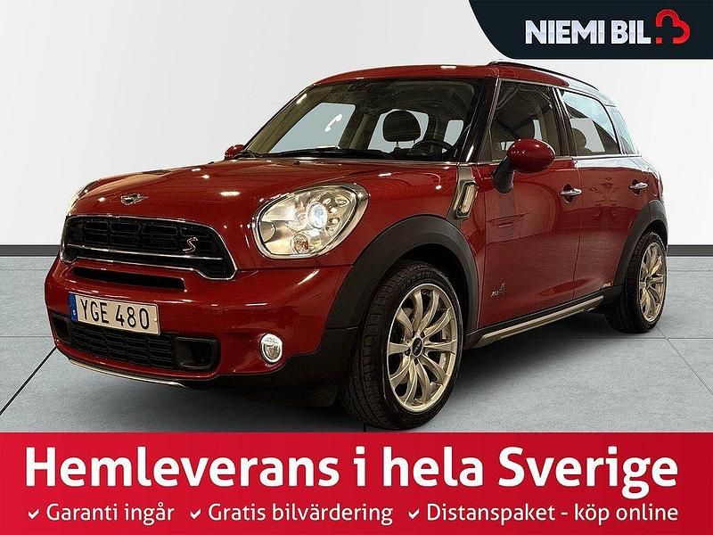 Röd Begagnad 2016 Mini Cooper S Countryman SUV | 164 900 kr (Dyr) - Bild 1/3