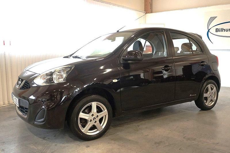 Lila (night shade) Begagnad 2016 Nissan Micra Acenta Halvkombi | 82 000 kr (Marknadspris) - Bild 1/4