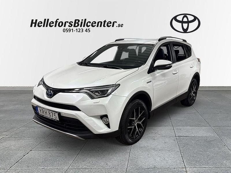 Vit Begagnad 2017 Toyota RAV4 Hybrid Edition SUV | 164 500 kr (Marknadspris) - Bild 1/4