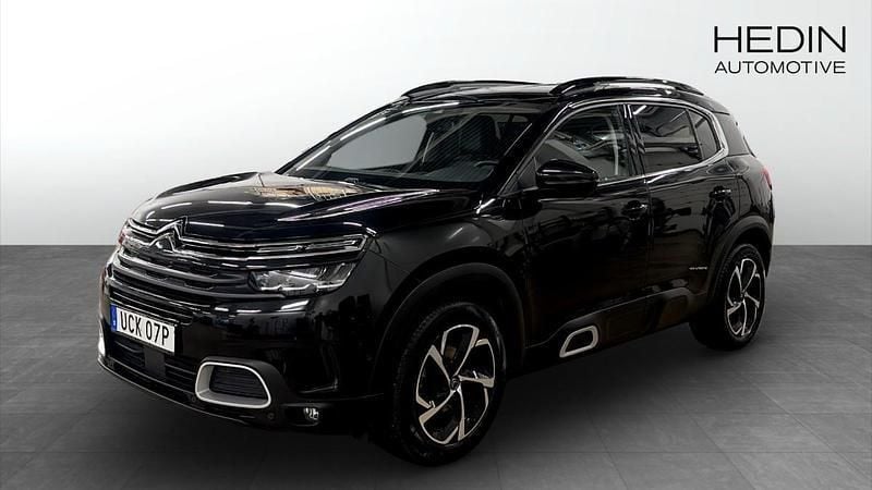 Svart (black) Begagnad 2022 Citroën C5 Aircross Feel SUV | 209 900 kr (Marknadspris) - Bild 1/4