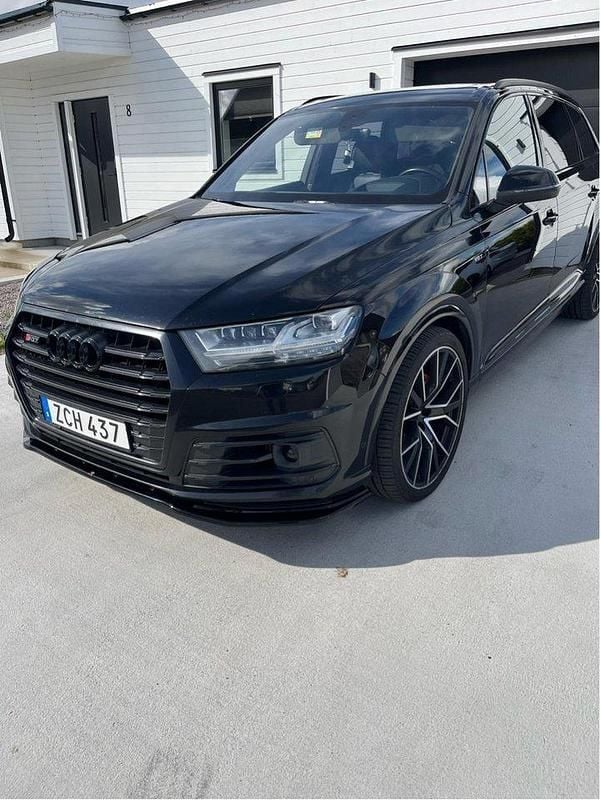 Svart Begagnad 2018 Audi Q7 SUV | 408 000 kr (Lite dyr) - Bild 1/4