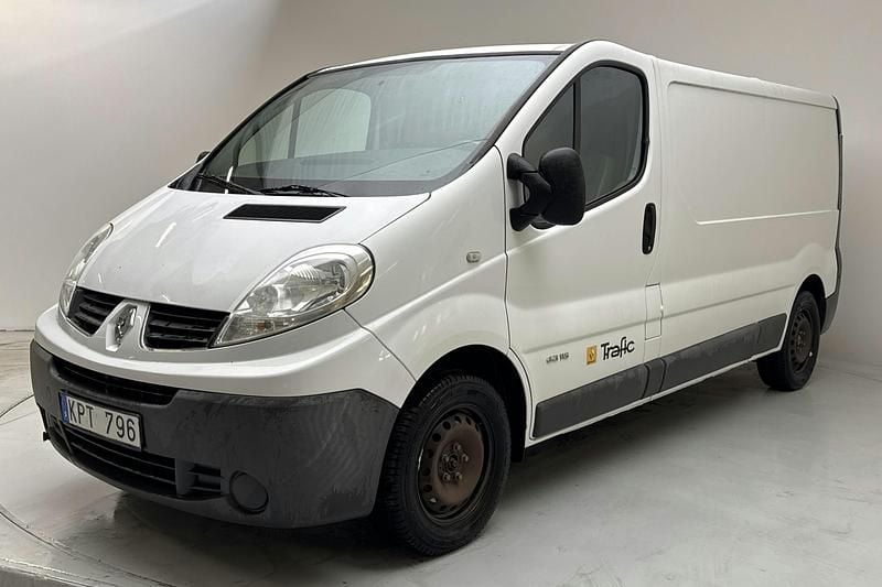 Vit Begagnad 2010 Renault Trafic Van | 59 000 kr (Bra pris) - Bild 1/4