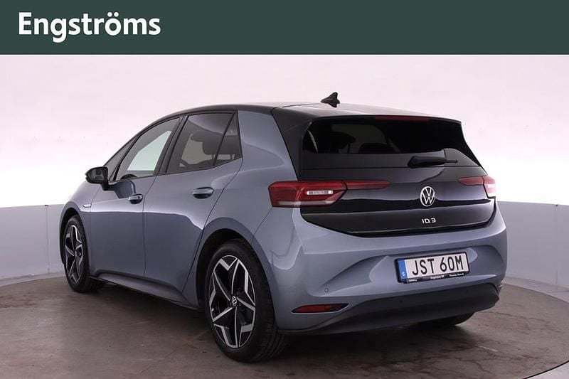Begagnad VW ID.3 Pro 150 kW (204 HK) 2020 Blå Halvkombi