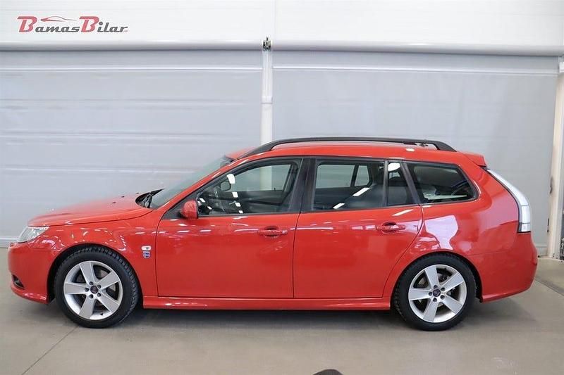 Begagnad Saab 9-3 Linear 150 HK (110 kW) 2007 Blå Kombi