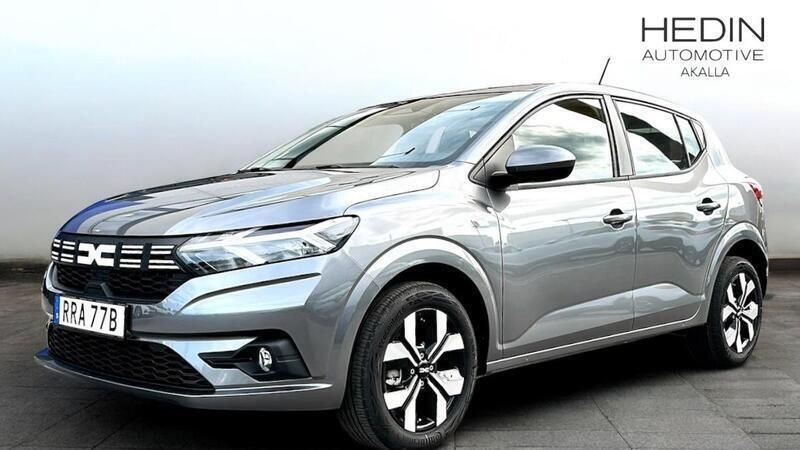Grå Ny 2025 Dacia Sandero Halvkombi | 216 200 kr - Bild 1/4