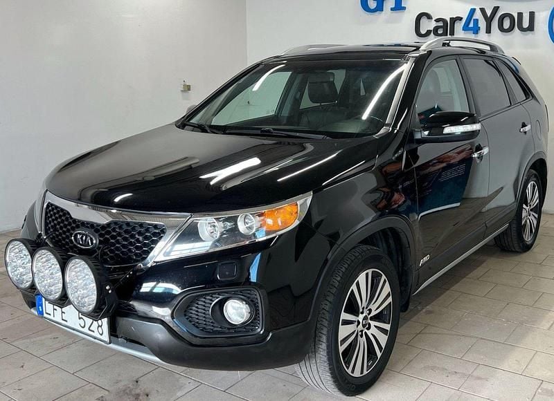Svart Begagnad 2010 Kia Sorento EX SUV | 84 500 kr (Marknadspris) - Bild 1/4