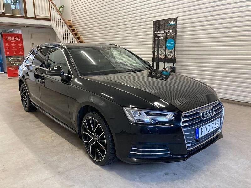 Begagnad Audi A4 Proline 150 HK (110 kW) 2018 Svart Kombi