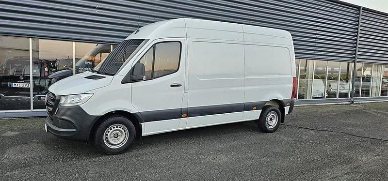 Vit Begagnad 2019 Mercedes Sprinter Van | 299 000 kr (Bra pris) - Bild 1/4