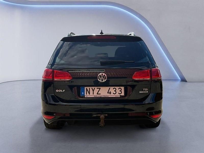 Begagnad VW Golf VII 105 HK (77 kW) 2013 Svart Kombi