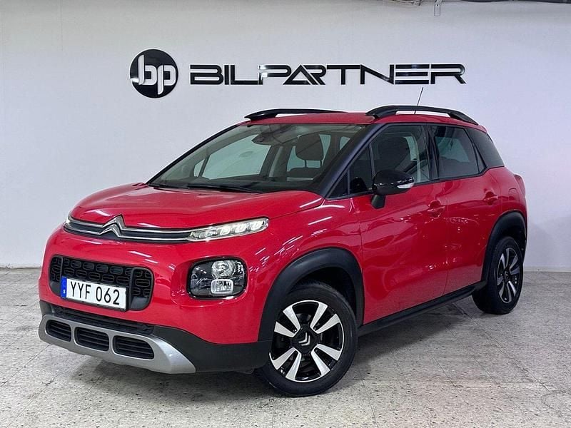 Röd Begagnad 2017 Citroën C3 Aircross PureTech SUV | 114 900 kr - Bild 1/4