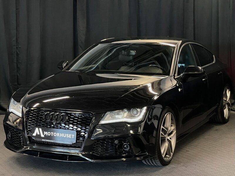 Svart Begagnad 2012 Audi A7 Sportback S-Line Halvkombi | 229 800 kr (Lite dyr) - Bild 1/4