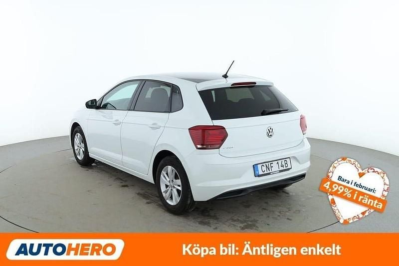 Begagnad VW Polo 95 HK (69 kW) 2020 Vit Halvkombi